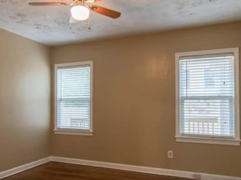 Bedroom 3 is roughly 13' x 13' with a decent-sized closet