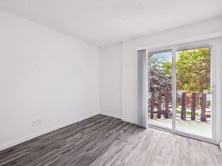 Bedroom with private balcony