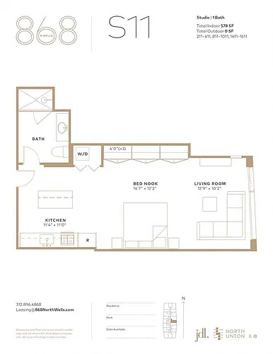 Floor plan S11