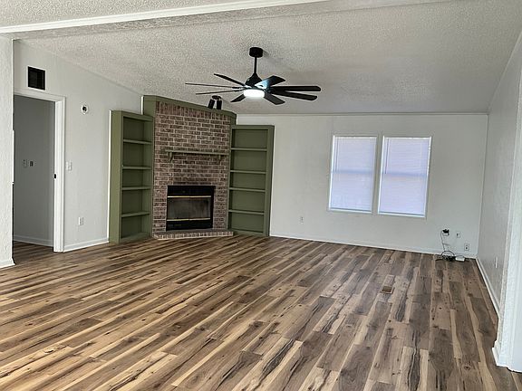 living with fireplace