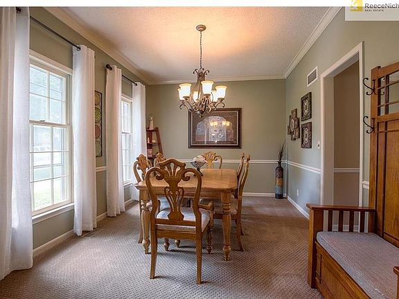 Large formal dining room can easily seat 12 people!