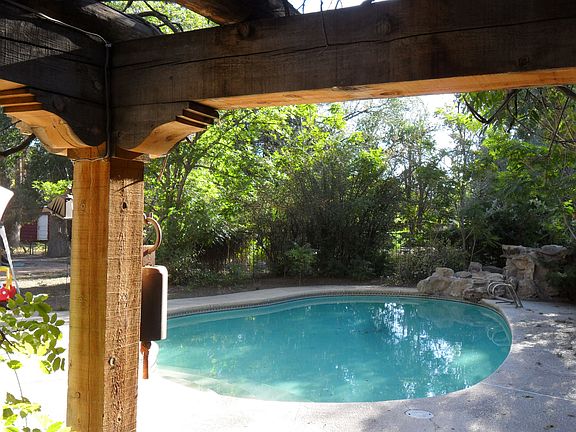 Pool Cabana & storage areas