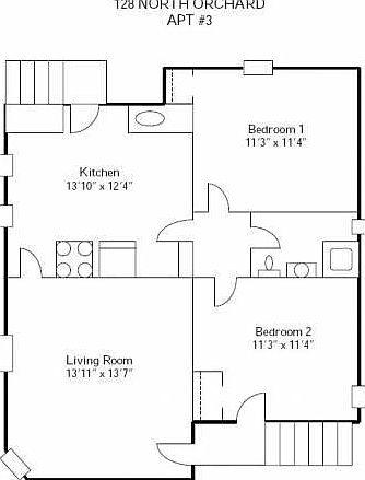 2nd image of 128 N Orchard St APT 3