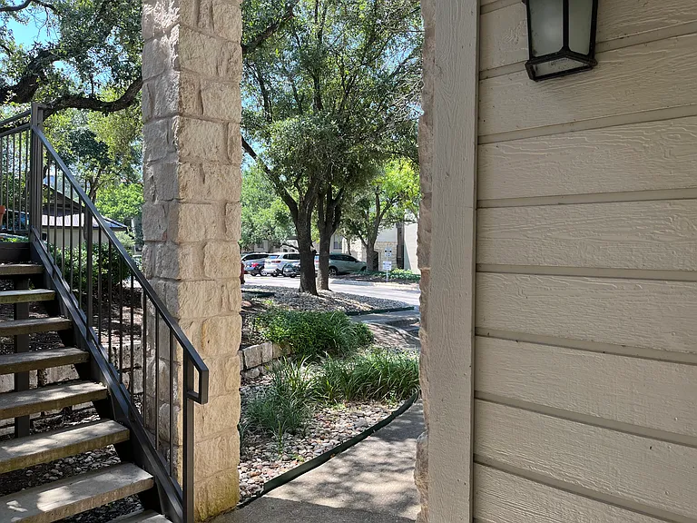 View from front door