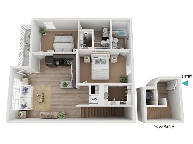 Floor plan Aqua (B1)
