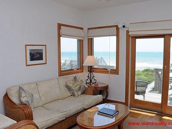 Living room with ocean view