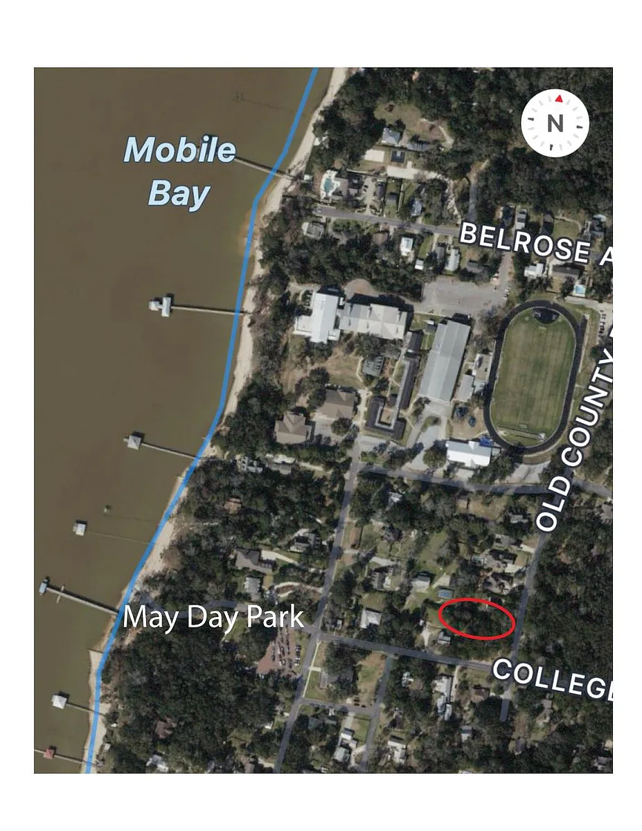 Aerial view - 1503 Old County Rd