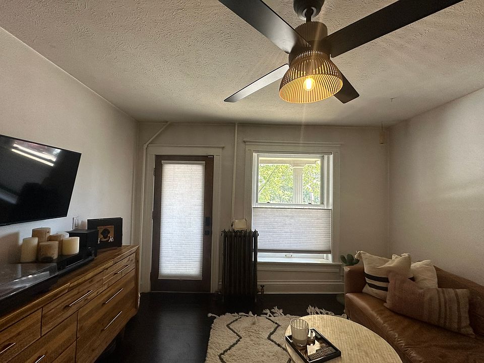 front door - direct access into your space with a front porch that includes a chair and table. Take in the views of LoHi with your morning coffee from there.