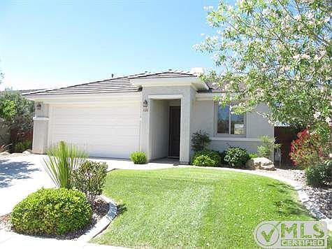 House Front w/2 Car Garage