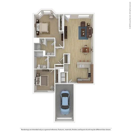Floor plan The Del Mar