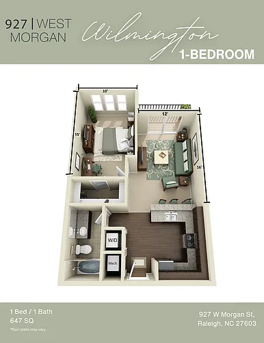 Floor plan Wilmington