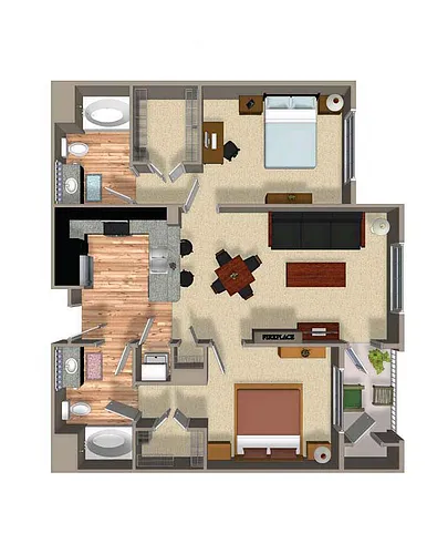 Floor plan B2