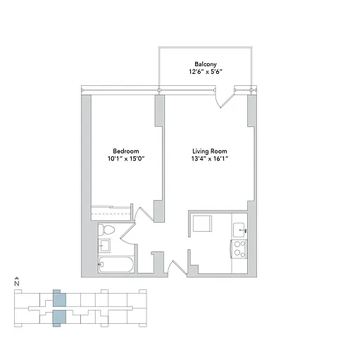 Floor plan lm71b1bb