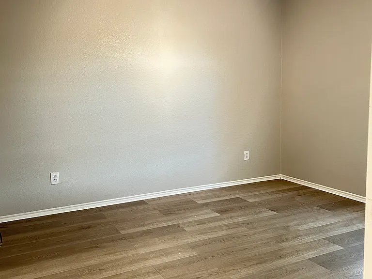 Hard floors in the entire house.