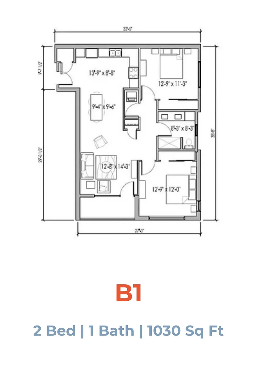 Floor plan 2X1