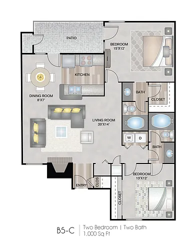 Floor plan B5-C