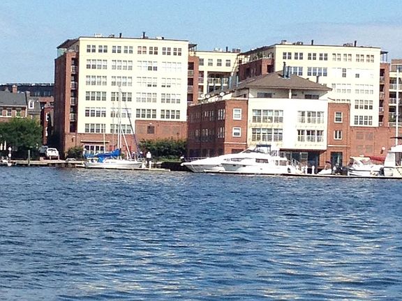 View of Belt's Landing from the water