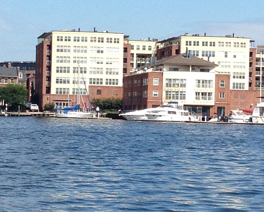 View of Belt's Landing from the water