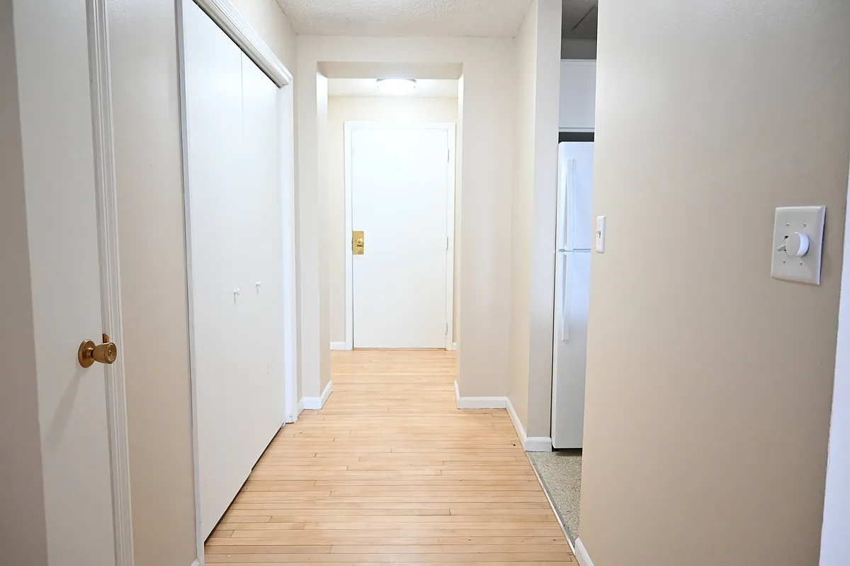 Entrance to a unit at Rosewater. - Rosewater Apartments