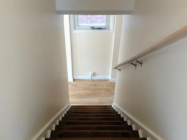 Stairway from second floor
