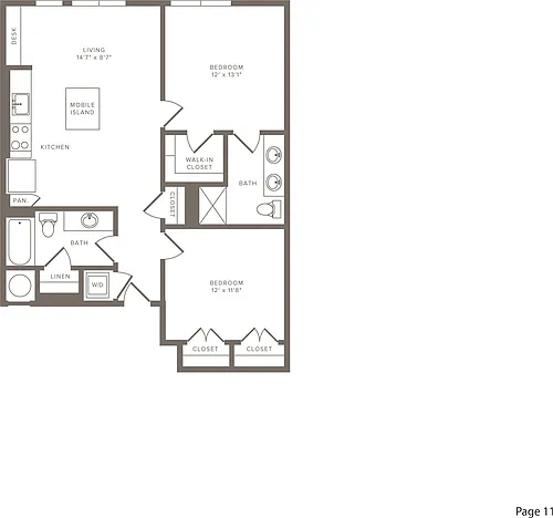 Floor plan B01