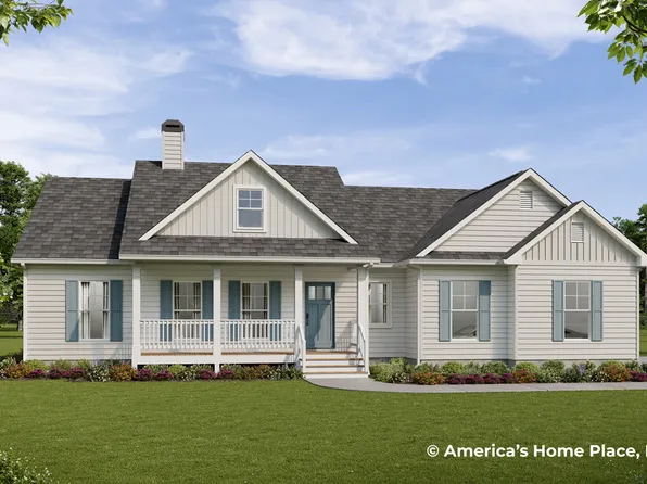 Springhill A Plan, Augusta, GA: Build On Your Lot