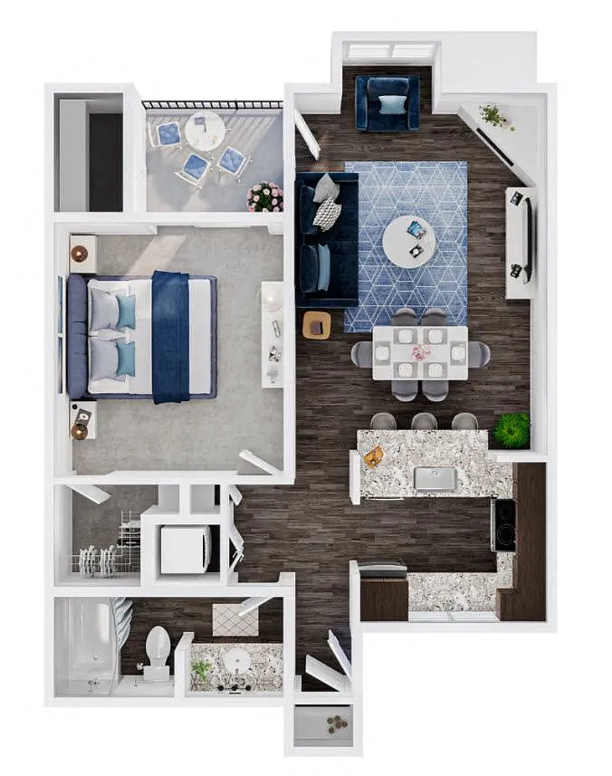 Floor plan Spring Breeze