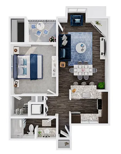 Floor plan Spring Breeze
