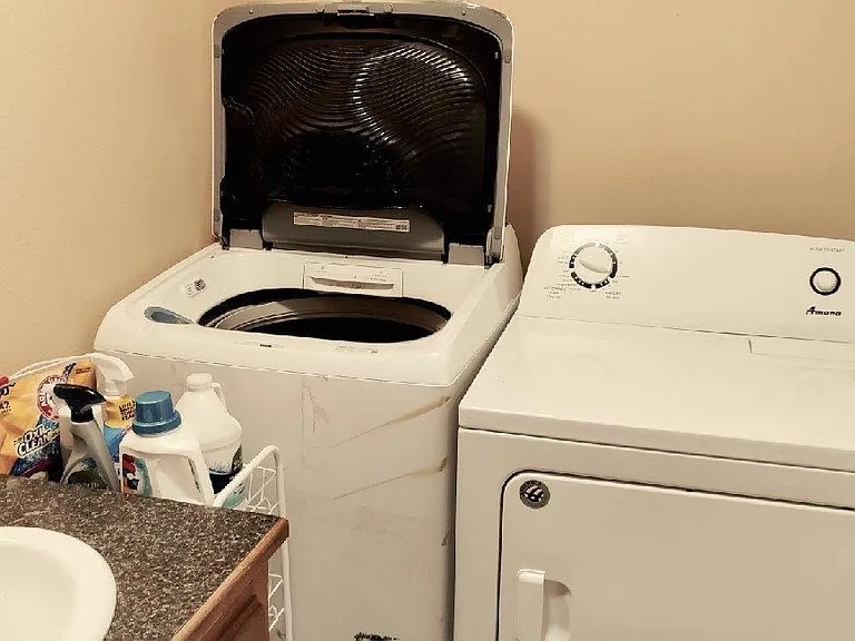 Washer and Dryer hook ups in 1/2 bath