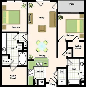 Floor plan B3