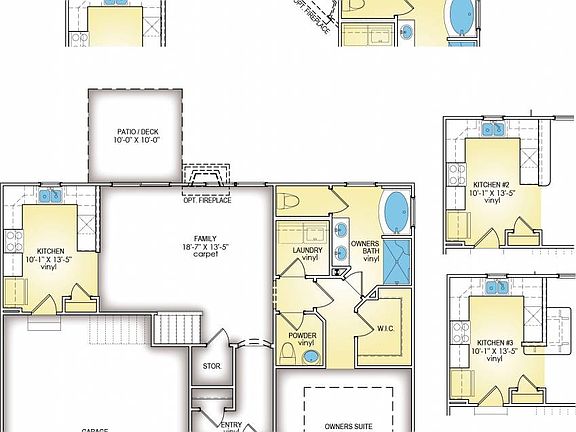 Main Level with Options