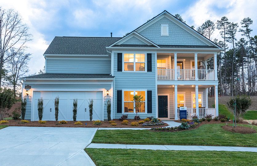 Vanderbilt Exterior 53 features siding, shakes and covered double front porch