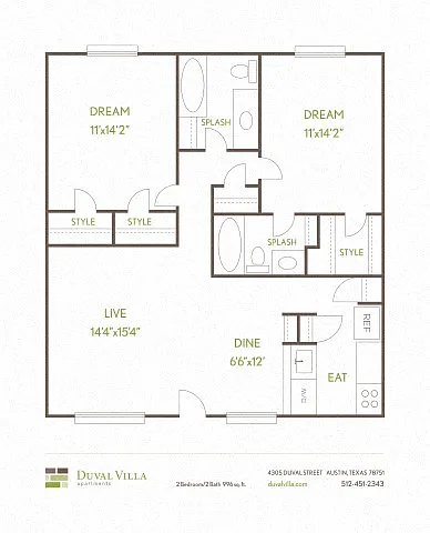 Floor plan B2