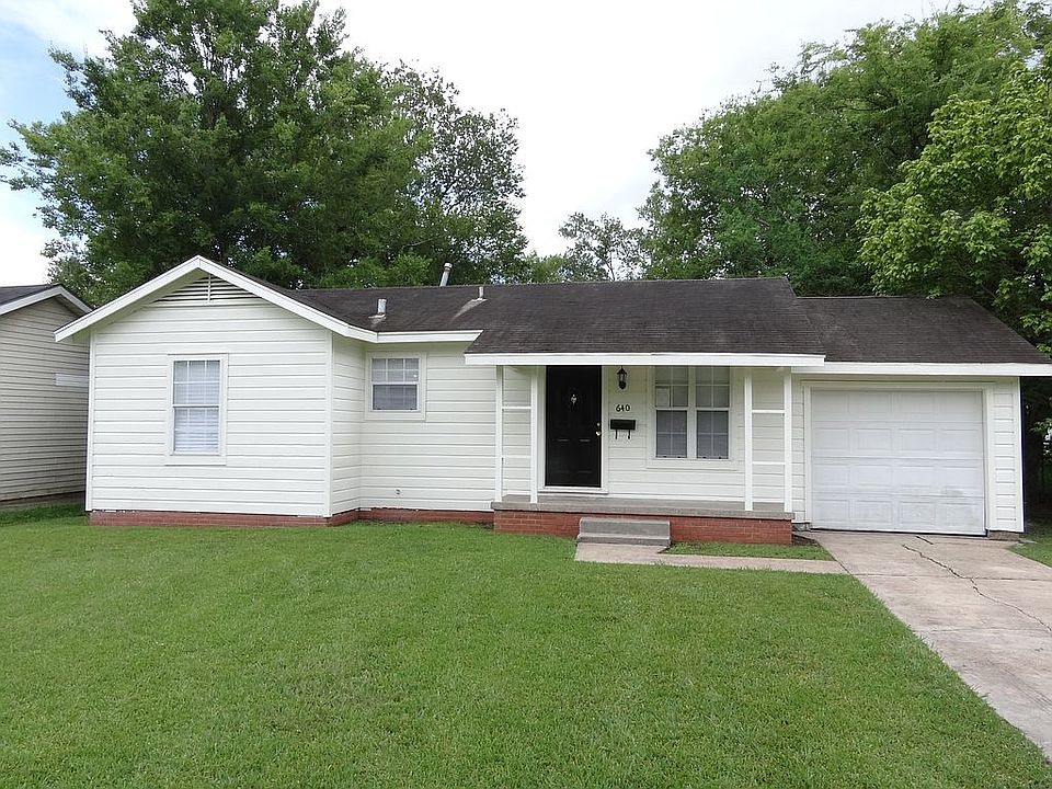 640 Oregon Ave Beaumont TX 77705 Zillow