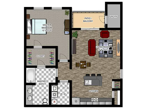 Floor plan A1