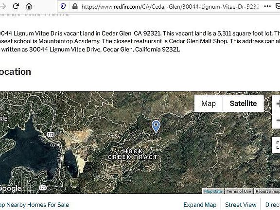 Physical address of land