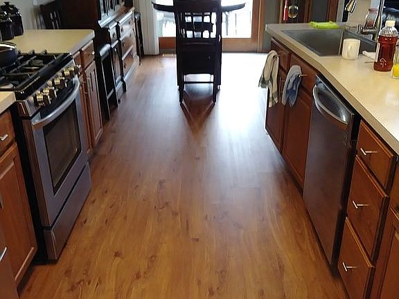 Kitchen from Garage Entrance