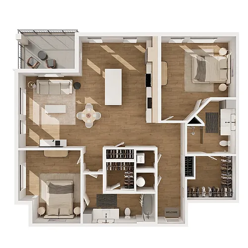 Floor plan B4