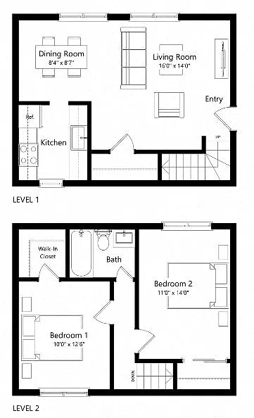 Floor plan B2-N