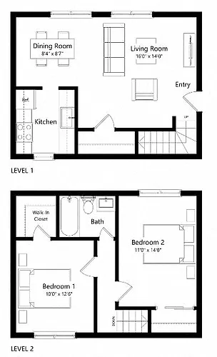 Floor plan B2-N