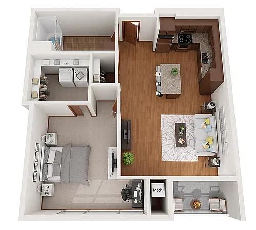 Floor plan D