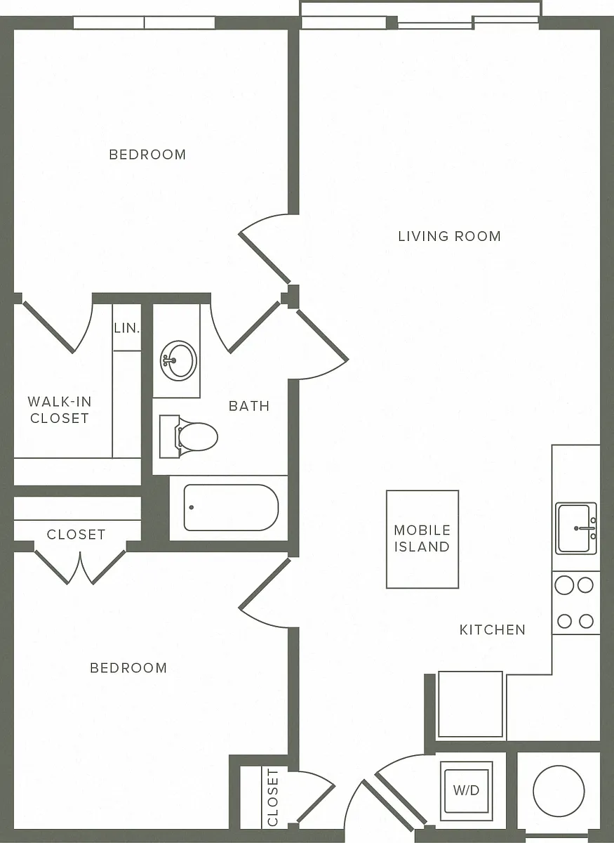 Floor plan B1A