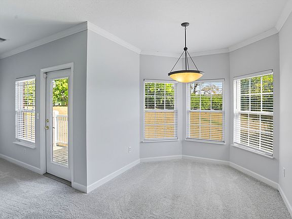 Dining Nook overlooking courtyard