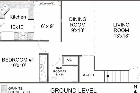 1st Floor Layout
