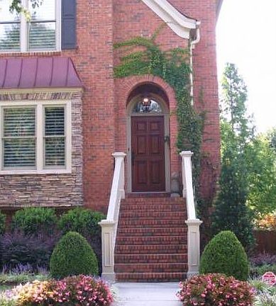 Mahogany Front Door