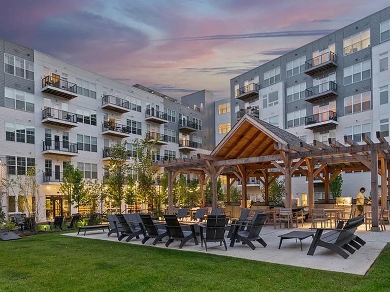 Outdoor Kitchen and Fireside Lounges