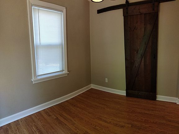 Dining room with storage closet.