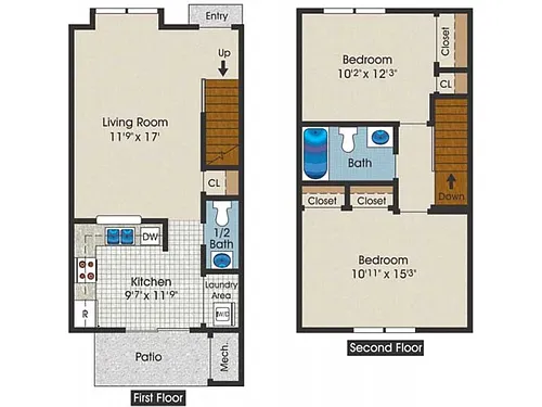 Floor plan Locust