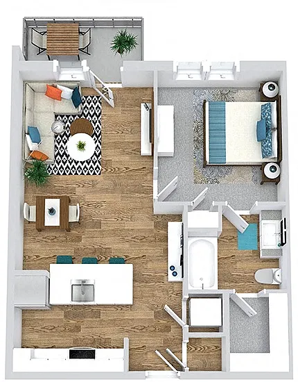 Floor plan Elm