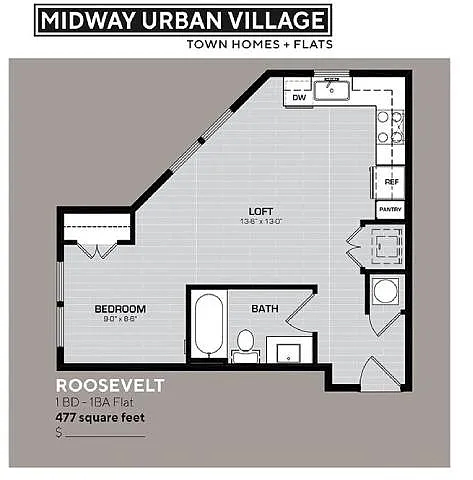 Floor plan Roosevelt